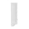 Alaterre Furniture Dorset Bath 27"W x 29"H Wall Mounted Cabinet with Mirror and Towel Rod ANVA79WH - alternate 8